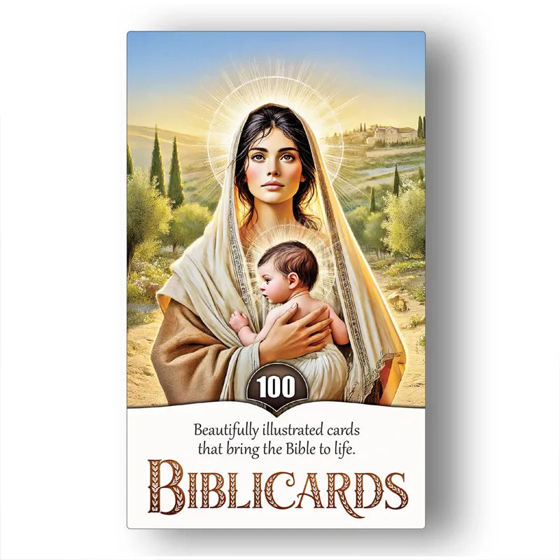 Biblicards - 100 Beautifully Illustrated Biblical Cards